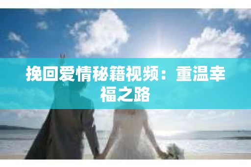 挽回爱情秘籍视频：重温幸福之路