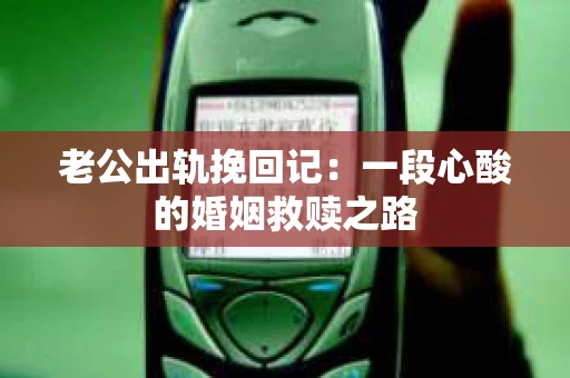 老公出轨挽回记：一段心酸的婚姻救赎之路