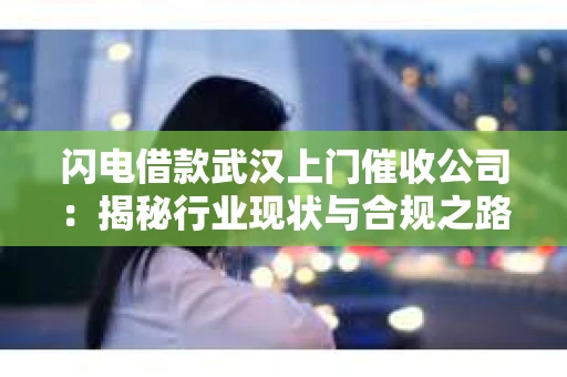 闪电借款武汉上门催收公司：揭秘行业现状与合规之路