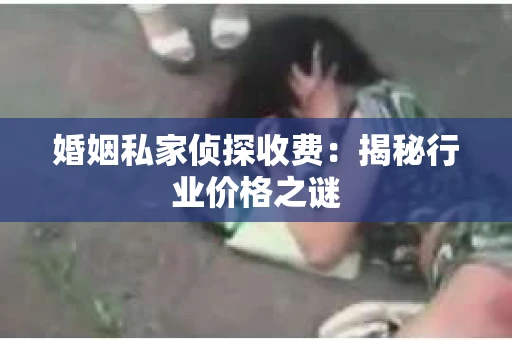 婚姻私家侦探收费：揭秘行业价格之谜