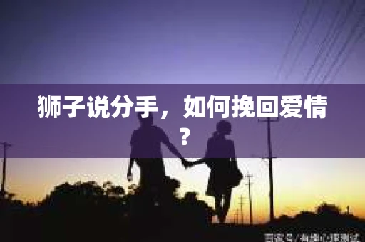 狮子说分手，如何挽回爱情？