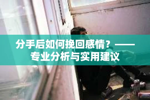 分手后如何挽回感情？——专业分析与实用建议